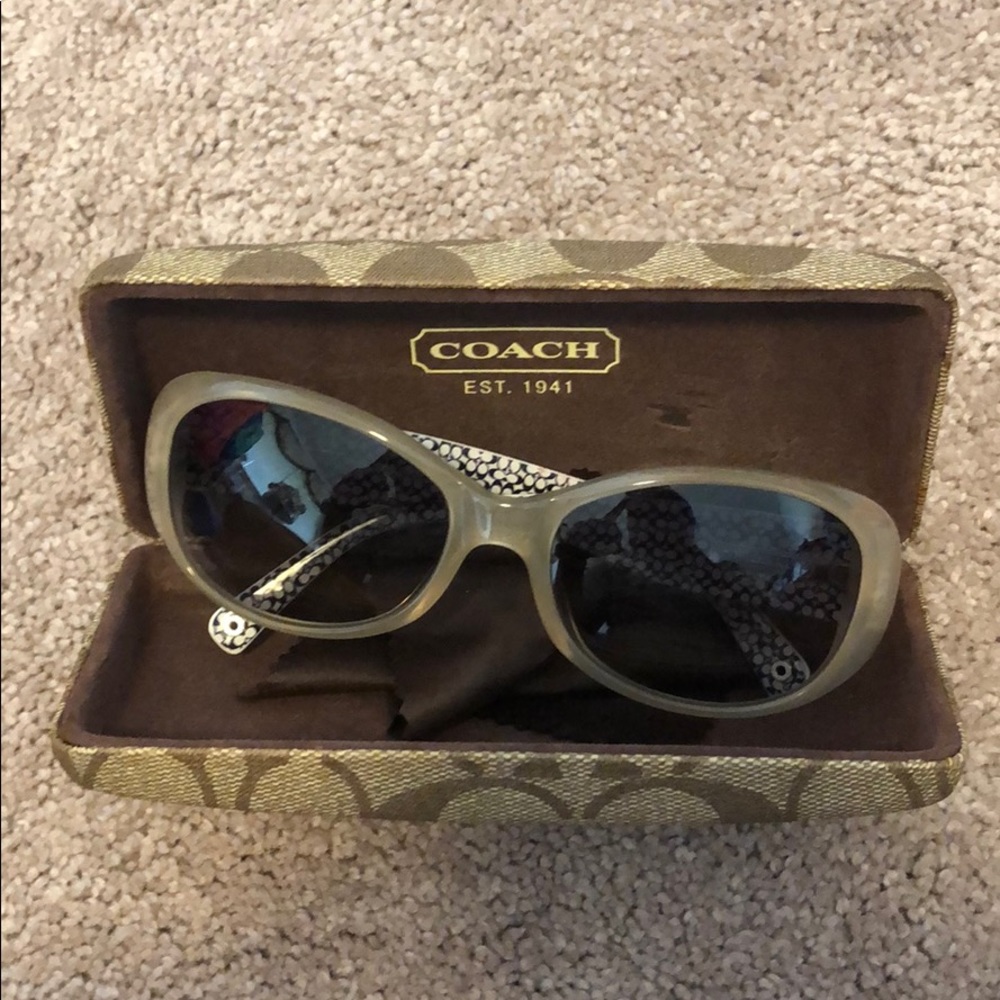 coach kendall sunglasses ivory